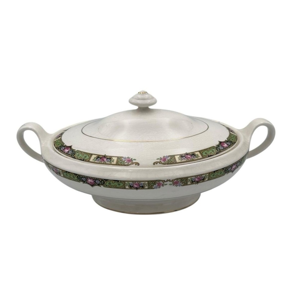CCTP‎ Thompson Aladdin Chartreuse USA Serving Dish with Lid